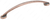 Richelieu Traditional Metal Pull - 8290 - Antique Copper - 128 mm