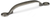 Richelieu Traditional Metal Pull - 2889 - Pewter - 96 mm