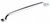 Richelieu Traditional Metal Pull - 2377 - Chrome - 256 mm