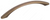 Richelieu Traditional Metal Pull - 3914 - Burnished Brass - 128 mm