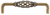 Richelieu Traditional Metal Pull - 7671 - Regency Brass - 128 mm