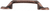 Richelieu Traditional Metal Pull - 5183 - Antique Copper - 3 in