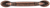 Richelieu Traditional Metal Pull - 5183 - Antique Copper - 3 in