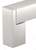 Richelieu Modern Stainless Steel Pull - 520 - Brushed Nickel - 384 mm