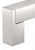 Richelieu Modern Stainless Steel Pull - 520 - Brushed Nickel - 96 mm