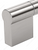 Richelieu Modern Stainless Steel Pull - 527 - Brushed Nickel - 180 mm