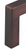 Richelieu Modern Metal Pull - 873 - Brushed Oil-Rubbed Bronze - 160 mm