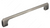 Richelieu Modern Metal Pull - 814 - Antique Nickel - 192 mm
