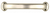 Richelieu Traditional Metal Pull - 5127 - Polished Nickel - 96 mm