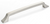 Richelieu Transitional Metal Pull - 765 - Brushed Nickel - 192 mm