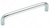 Richelieu Functional Steel Pull - 332 - Chrome - 96 mm