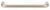 Richelieu Modern Copper Pull - 75 - Antimicrobial, Brushed Nickel - 3 in