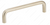 Richelieu Modern Copper Pull - 75 - Antimicrobial, Brushed Nickel - 3 in