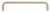 Richelieu Modern Copper Pull - 75 - Antimicrobial, Brushed Nickel - 6 in