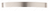 Richelieu Modern Metal Pull - 3151 - Brushed Nickel - 128 mm