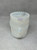 Three Swan Toothpick Holder Milk White Iridescent