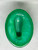 Glass Rabbit Malachite Green Slag