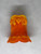 Sprig Toothpick Holder Red Slag