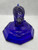 Buffalo Paperweight Cobalt Glass