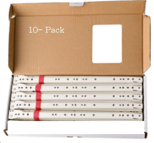 10 Pack of 24 Inch Bottom Mount Drawer Slides