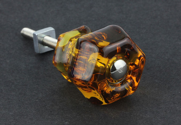 Rootbeer Amber Glass Knob
K39-GK-3RAMB