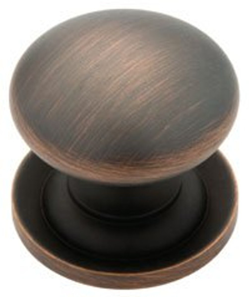 Venetian Bronze Knob with Attached Backplate
L-70129VB