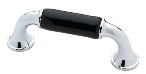 Polished Chrome and Black Ceramic Pull
LQ-P37372C-PC-CP