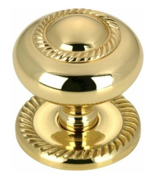 Polished Brass Knob with Backplate
L-PN0401-PB-C