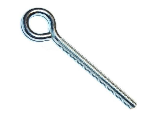 Set of Two Steel Eye Bolts 4" X 1/4"
