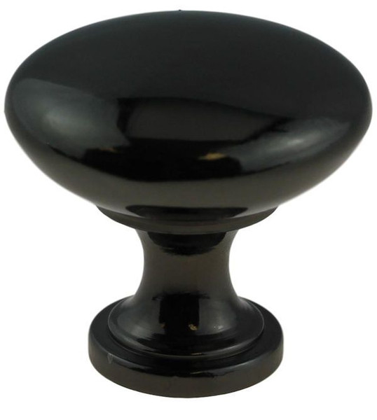 Shiny Black Chrome Knob