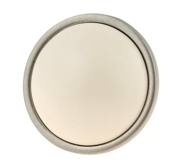 Brushed Pewter Knob with Bisque Ceramic Center
LQ-PBF454Y-BSK-CP