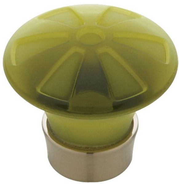 Moss Green Knob with Satin Nickel Base
L-P30123-MGN-C