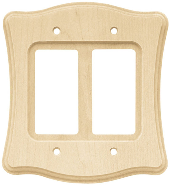 Unfinished Scalloped Wood Wall Plate
L-64630