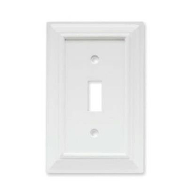 White Single Switch Wall Plate
LQ-W10762-W-UP