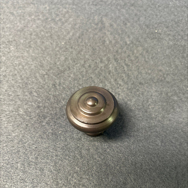 AS-IS   1-3/16" Iron Craft Knob Rubbed Bronze