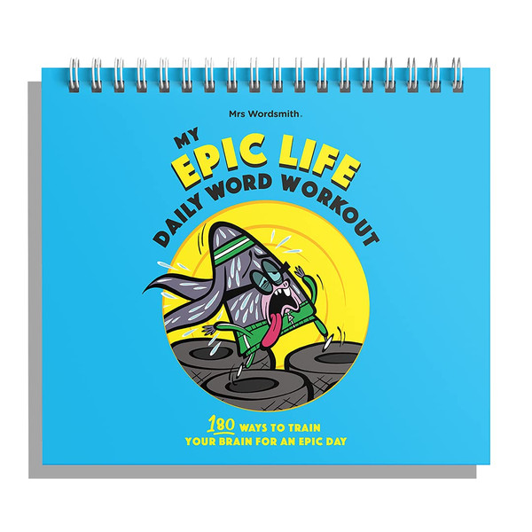 Mrs Wordsmith | My Epic Life - Daily Word Workout | Illustrated Daily Word Learning Activity Book for Kids | Ideal for KS1 Ages 4 - 8 | Spiral-bound