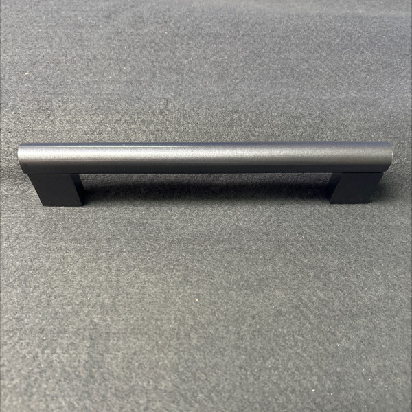 6-5/16" Citation Round Bar Pull with Flat Sides Gray