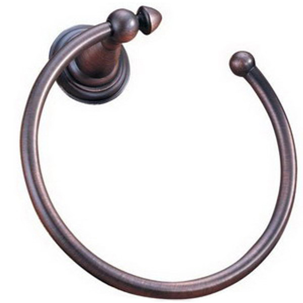 Delta Victorian Towel Ring Rubbed Bronze