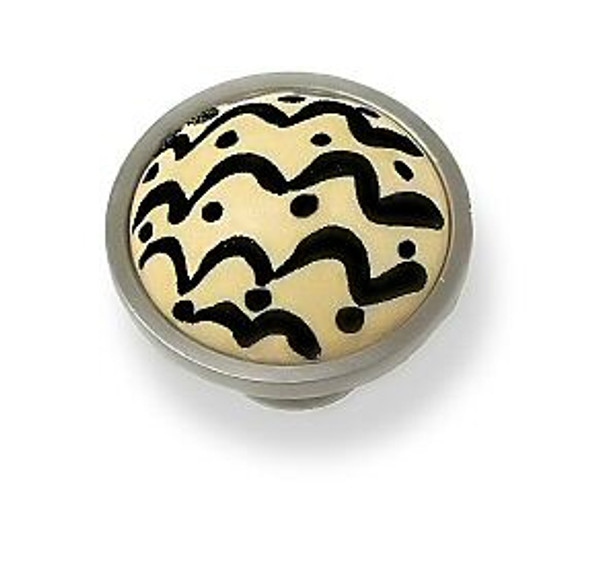 Satin Nickel Knob with Ceramic Insert
LQ-PBF126-BTR-10578
