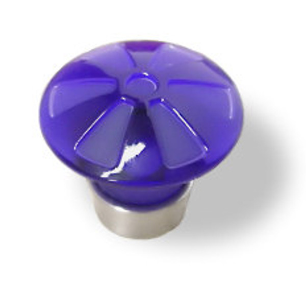 Sapphire Knob with Satin Nickel Base
L-P30123-SSN-C