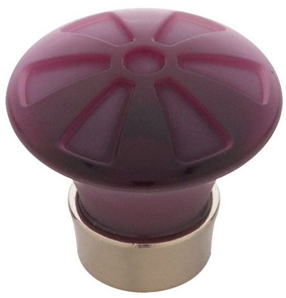 Amethyst and Satin Nickel Knob
L-P30123-AMT-C