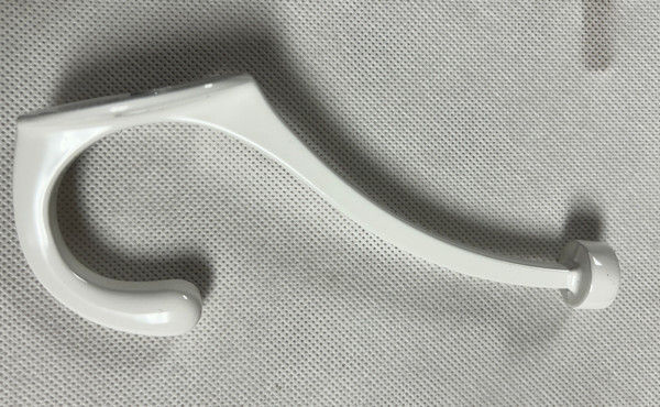 (5 Pack) 5-5/8" Pilltop Coat and Hat Hook White