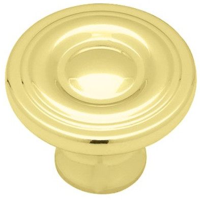 Polished Brass Round Rings Knob
L-P50141C-PB-C