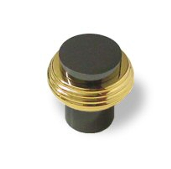 Black Nickel and Polished Brass Knob
CB-P50315C-BNG-C