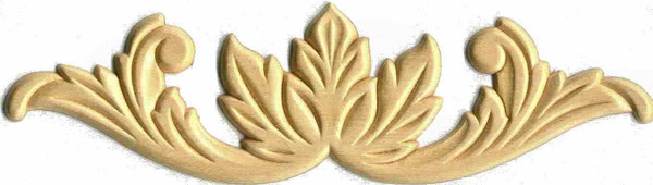 Birch Wood Scroll Applique
B77