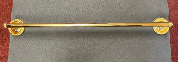 (5 Pack) 24 inch Towel Bar Polished Brass