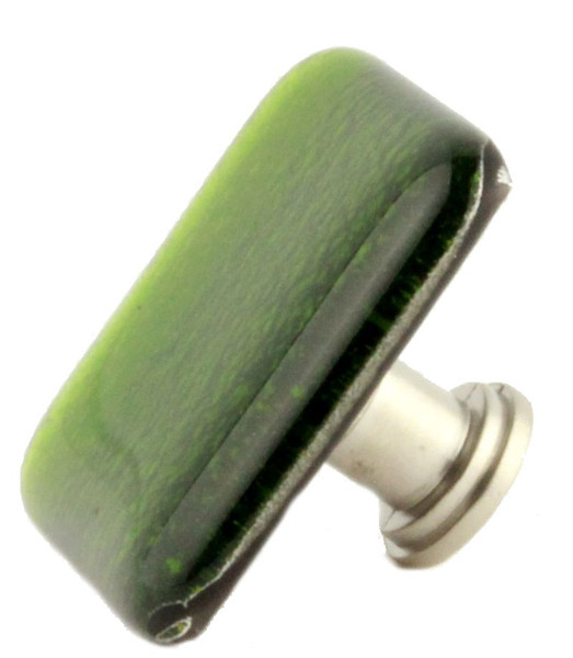 Mirrored Green Glass Knob with Satin Nickel Base
DL-DS180-MGR-SN