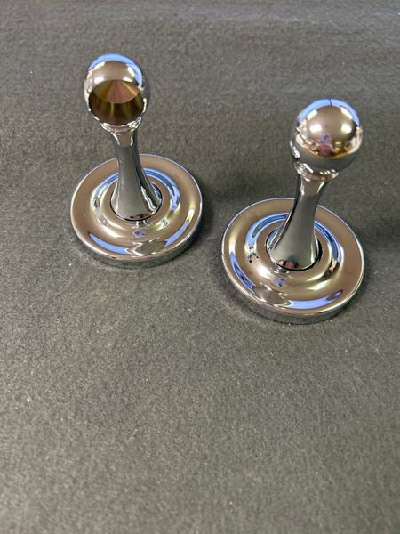 Towel Holder Post Only Polished Chrome