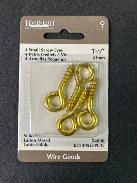 LQ-B75305G-PL-U
Small Screw Eye  5-packs