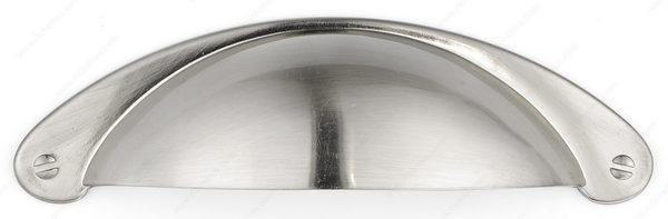 Richelieu Traditional Metal Pull - 8233 Brushed Nickel - 3"